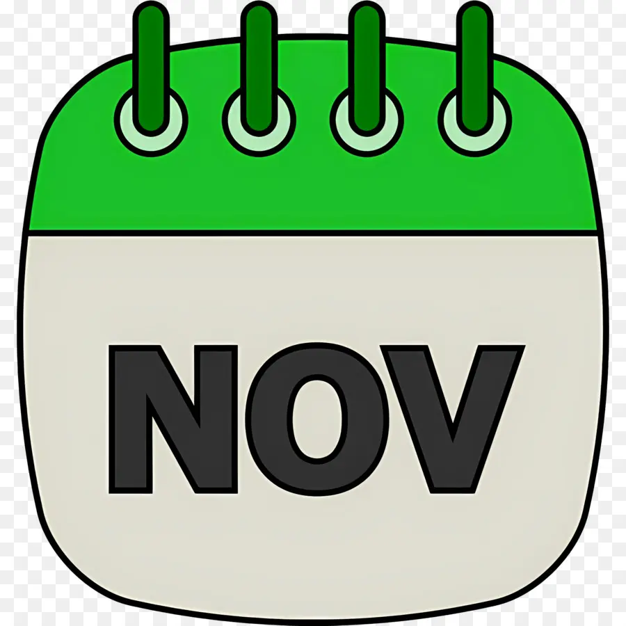 Novembro，Calendário De Novembro PNG