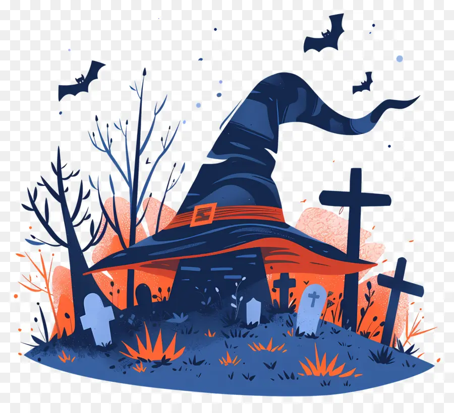 Chapéu De Bruxa De Halloween，Chapéu De Bruxa PNG