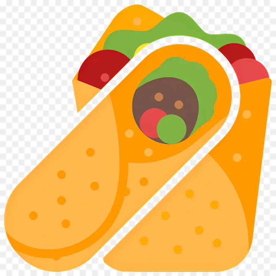 Embrulhos，Burrito PNG