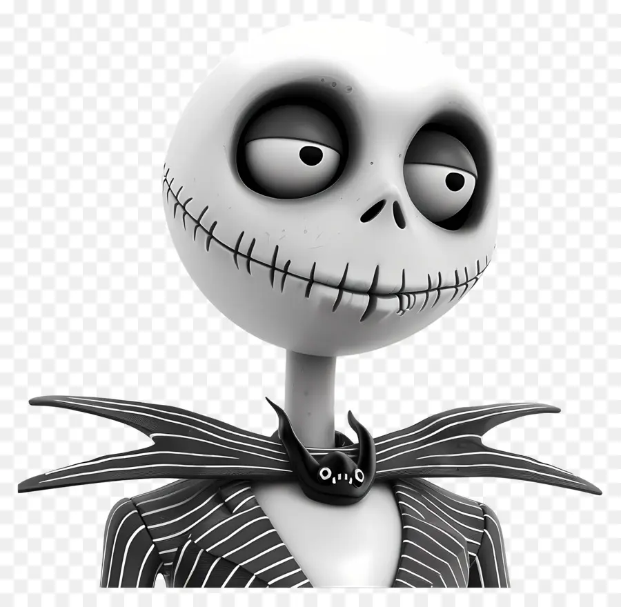 Jack Skellington，Personagem Esqueleto PNG