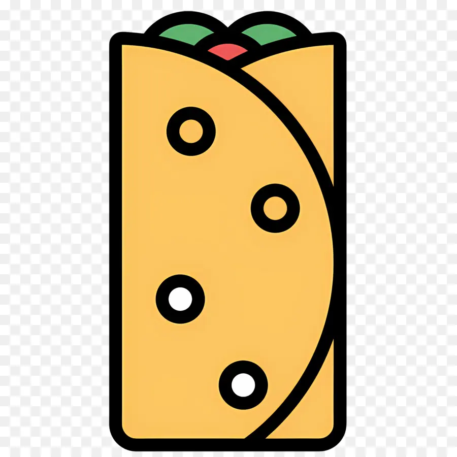 Embrulhos，Burrito PNG