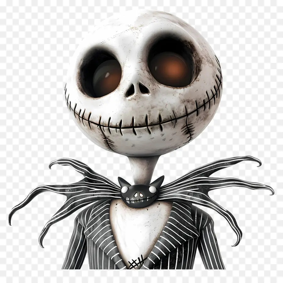 Jack Skellington，Personagem Esqueleto PNG