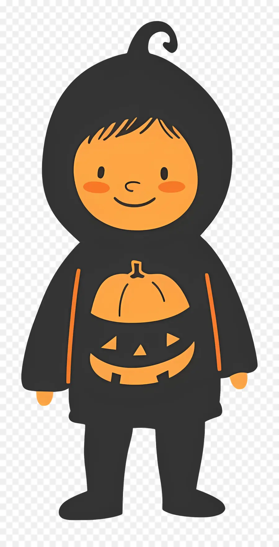 Fantasia Infantil De Halloween，Criança Fantasiada PNG