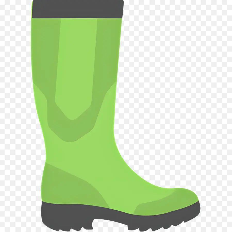 Bota De Chuva，Bota Verde PNG