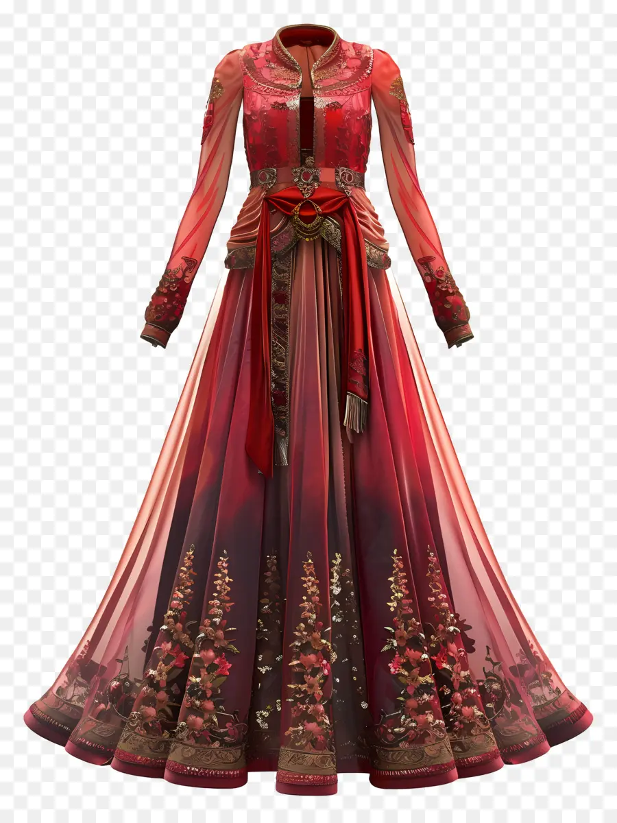 Traje Formal Indiano，Vestido Elegante PNG