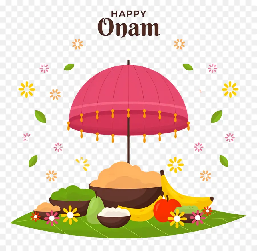 Feliz Onam，Festa De Onam PNG