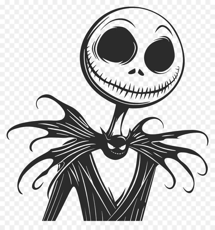 Jack Skellington，Personagem Esqueleto PNG