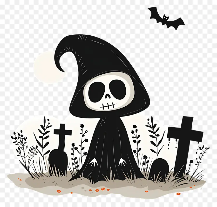 Ceifador De Halloween，Ceifador Fofo PNG