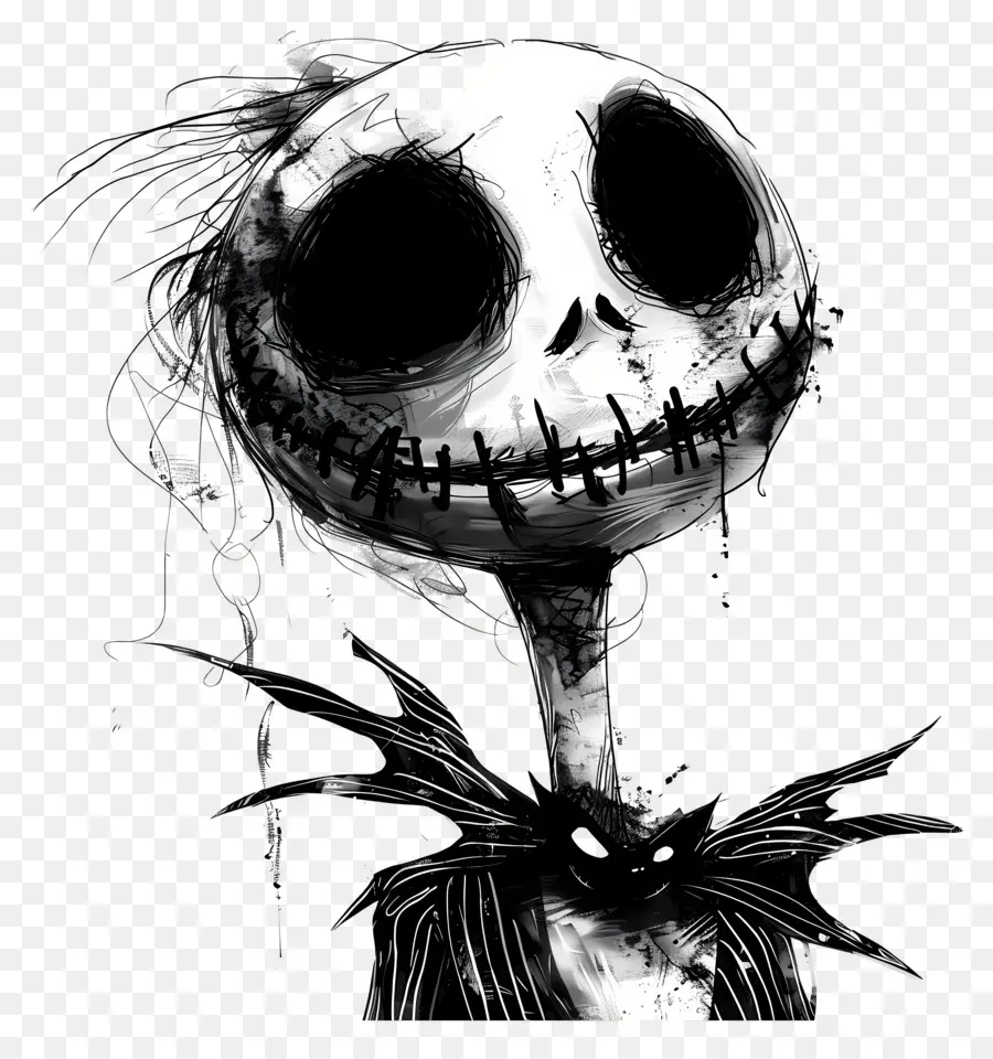 Jack Skellington，Personagem Esqueleto PNG