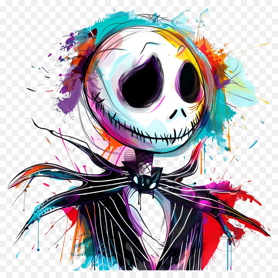 Jack Skellington，Personagem Esqueleto PNG