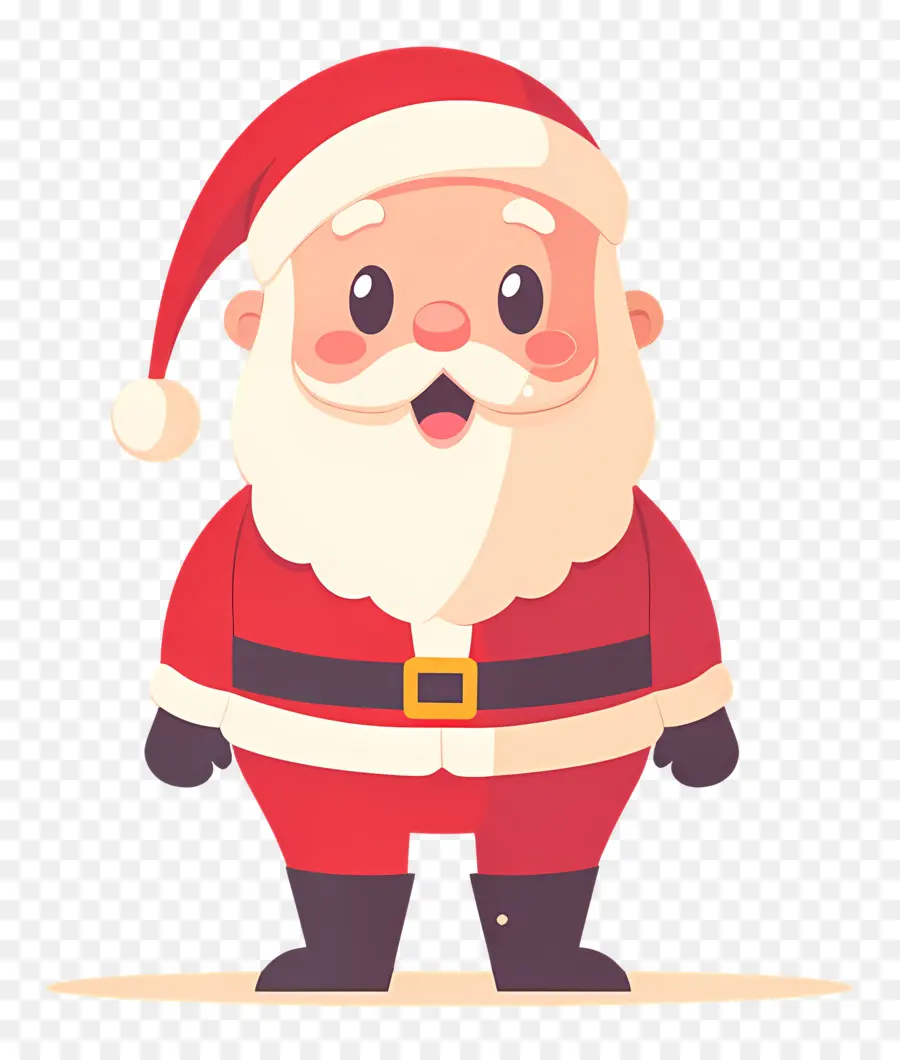 Papai Noel，Terno Vermelho PNG