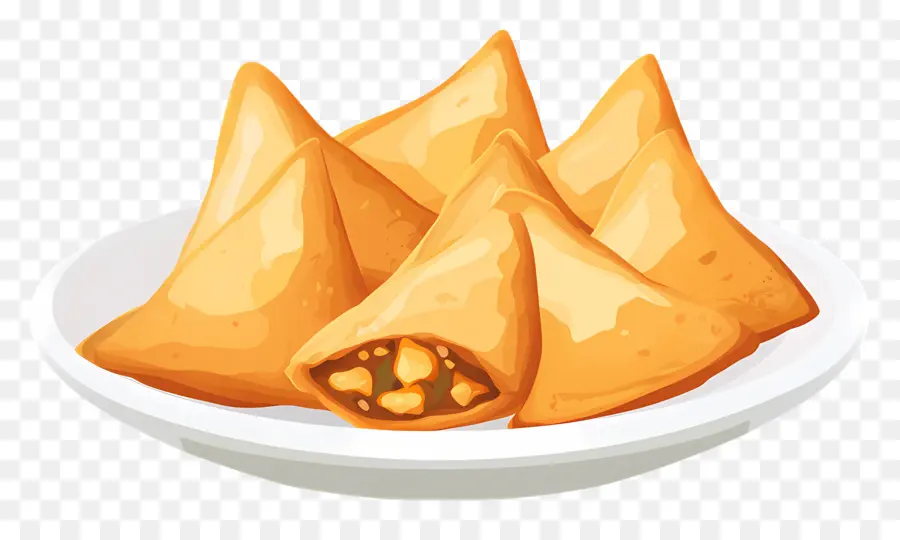 Chamuças，Samosas PNG