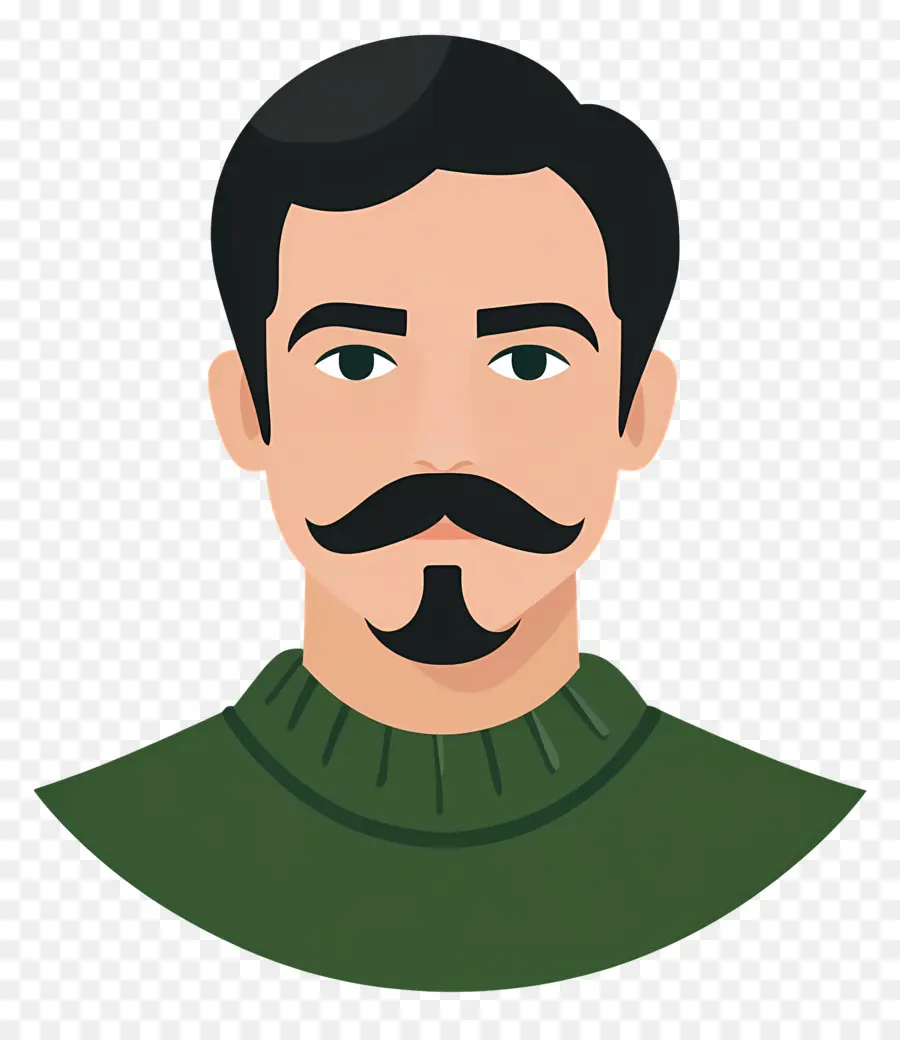 Homem Bigodudo，Homem Com Bigode PNG