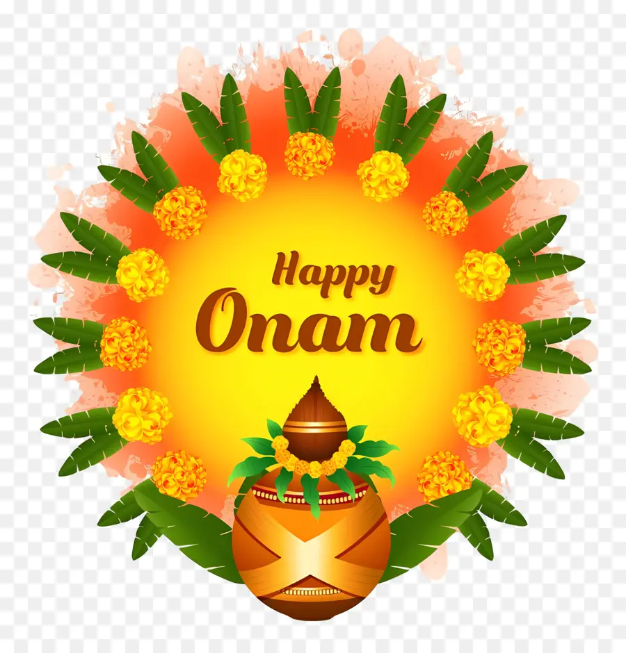 Feliz Onam，Festival Onam PNG