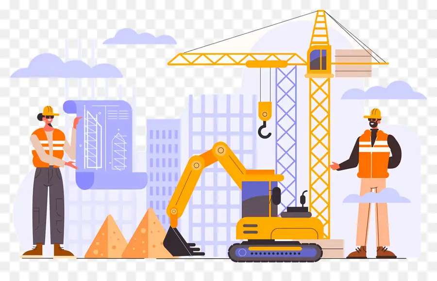 Construção，Canteiro De Obras PNG