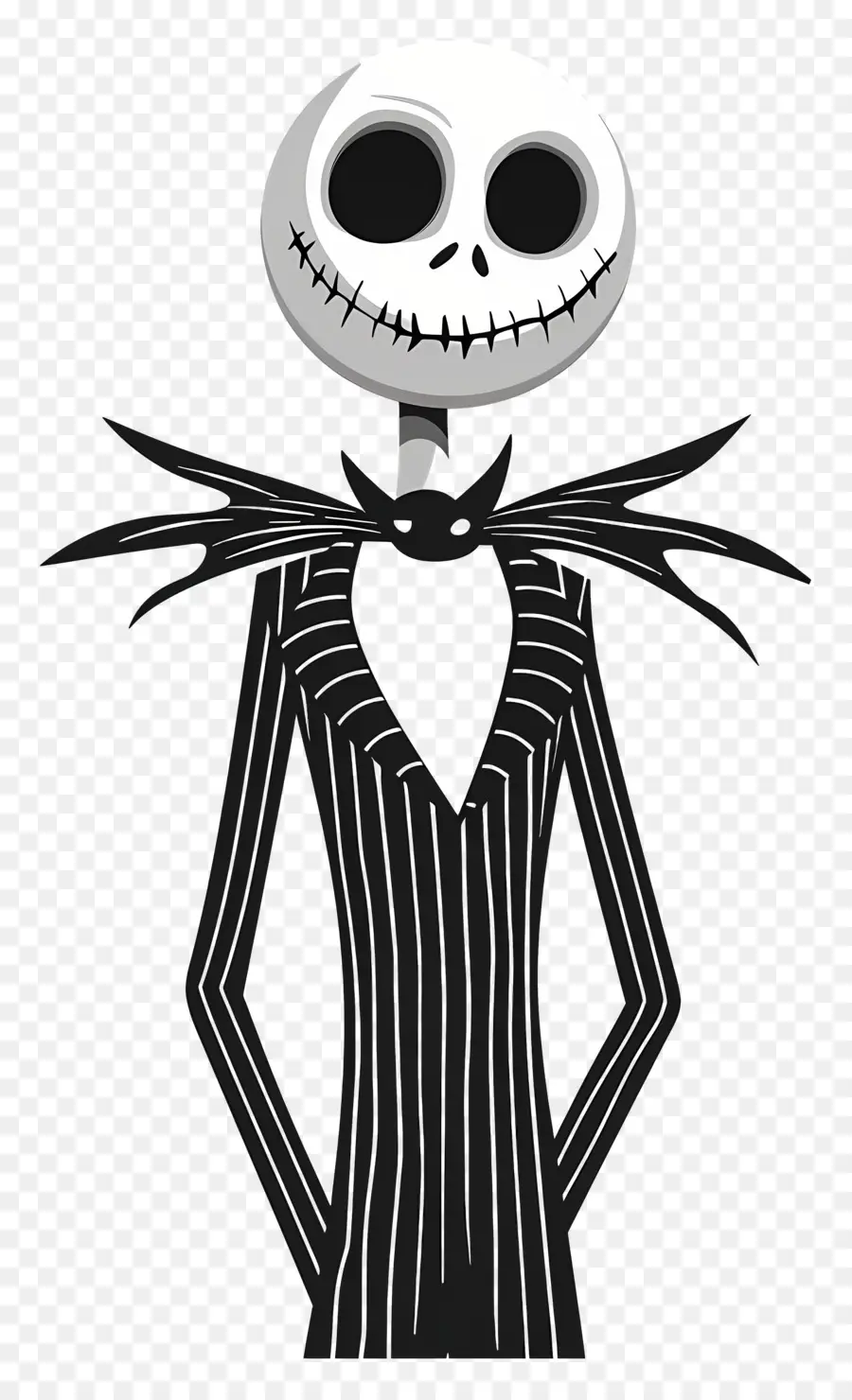 Jack Skellington，Personagem Esqueleto PNG