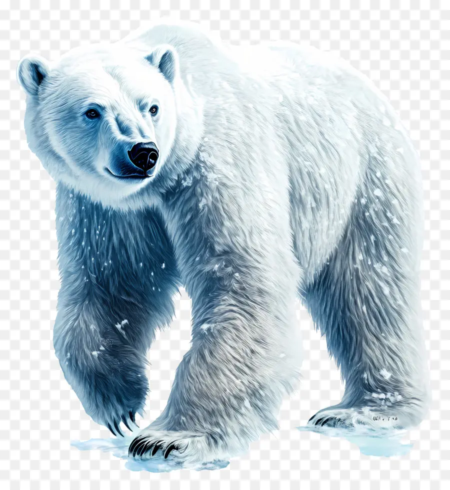 Urso De Gelo，Urso Polar PNG