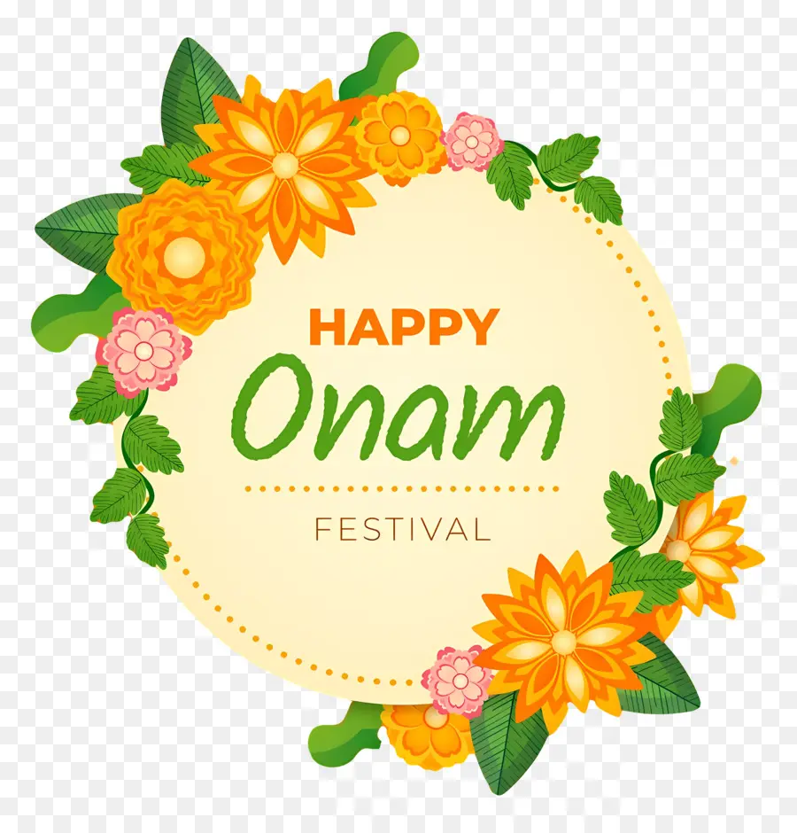 Feliz Onam，Festival Onam PNG