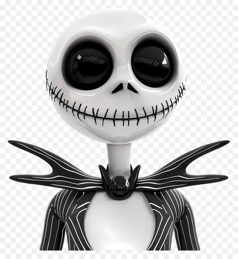 Jack Skellington，Personagem Esqueleto PNG