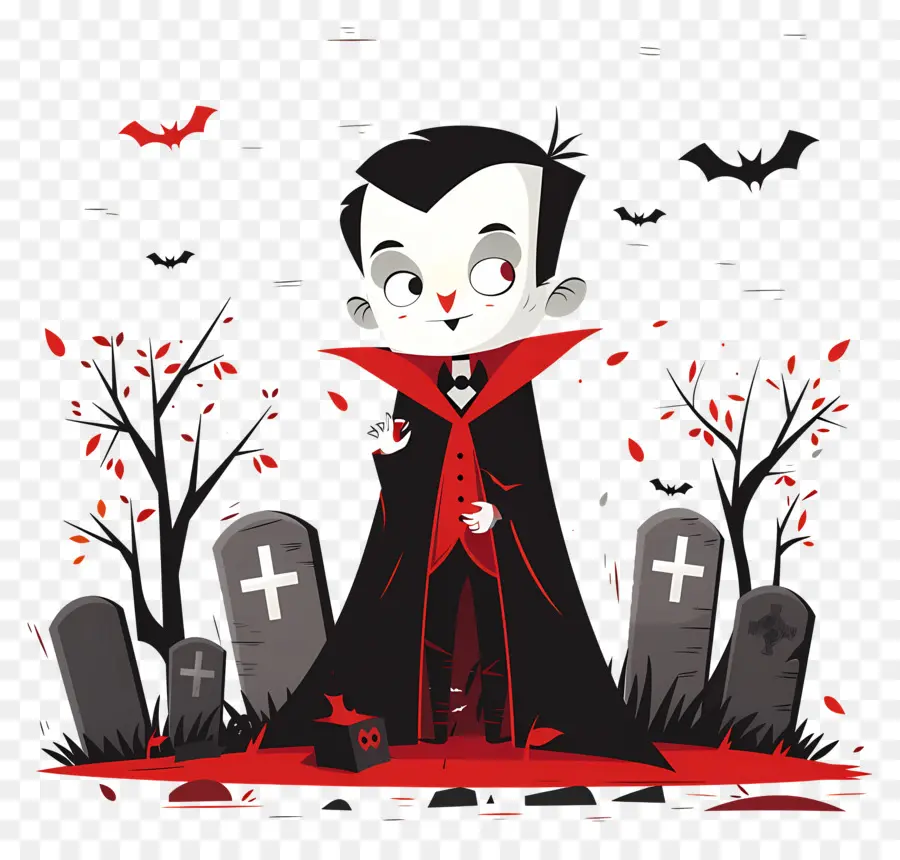 Drácula De Halloween，Vampiro PNG