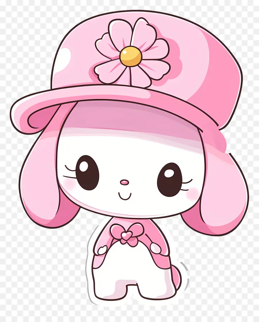 Personagem De Desenho Animado，Personagem De Desenho Animado Rosa PNG