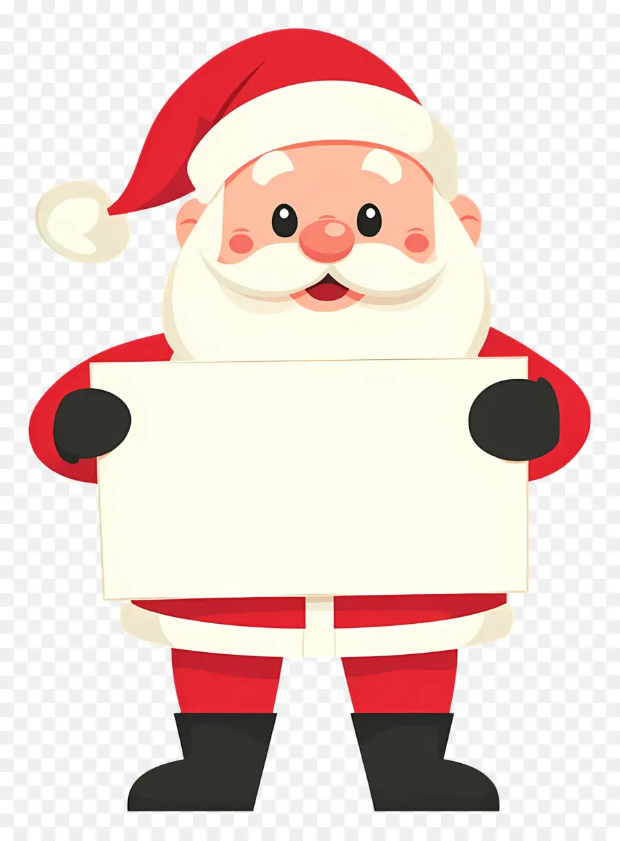 Papai Noel Segurando Uma Bandeira，Papai Noel PNG