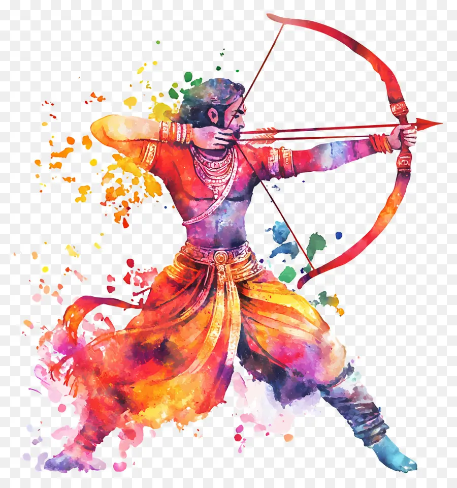 Dussehra，Arqueiro PNG