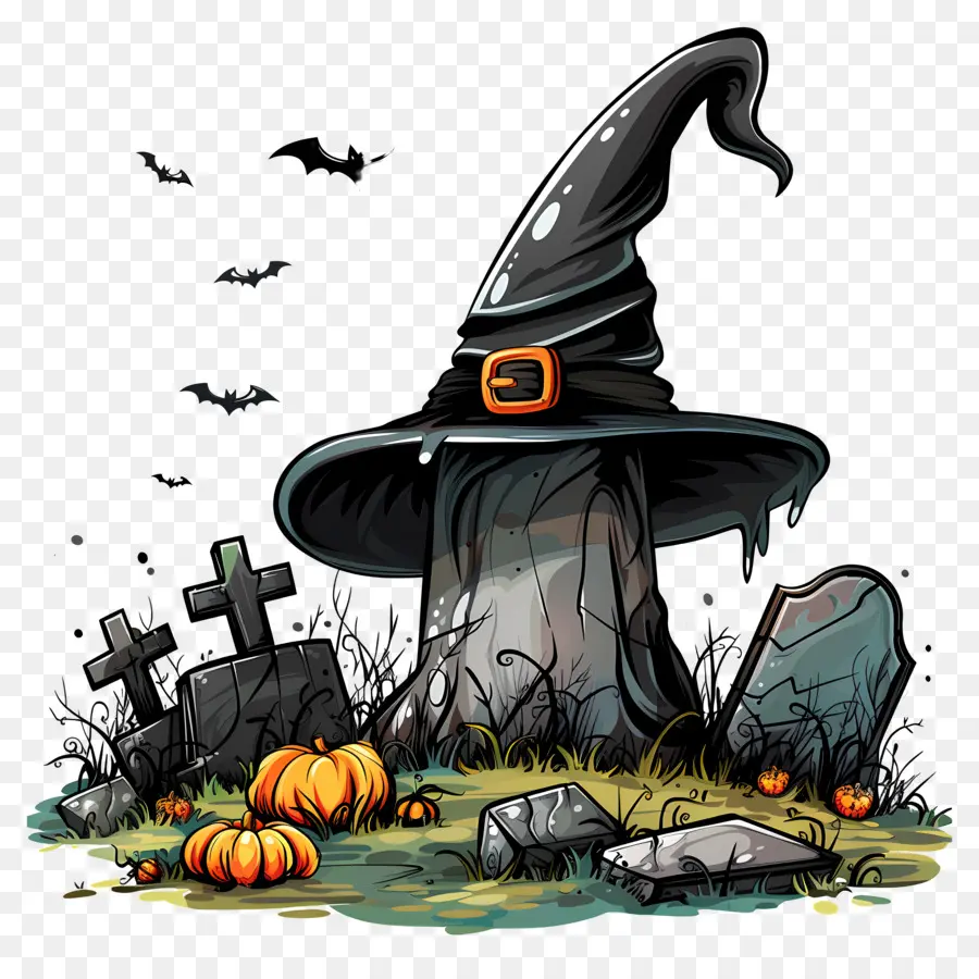 Chapéu De Bruxa De Halloween，Chapéu De Bruxa PNG