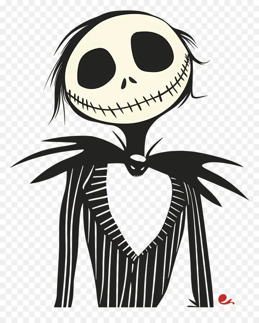 Jack Skellington，Personagem Esqueleto PNG