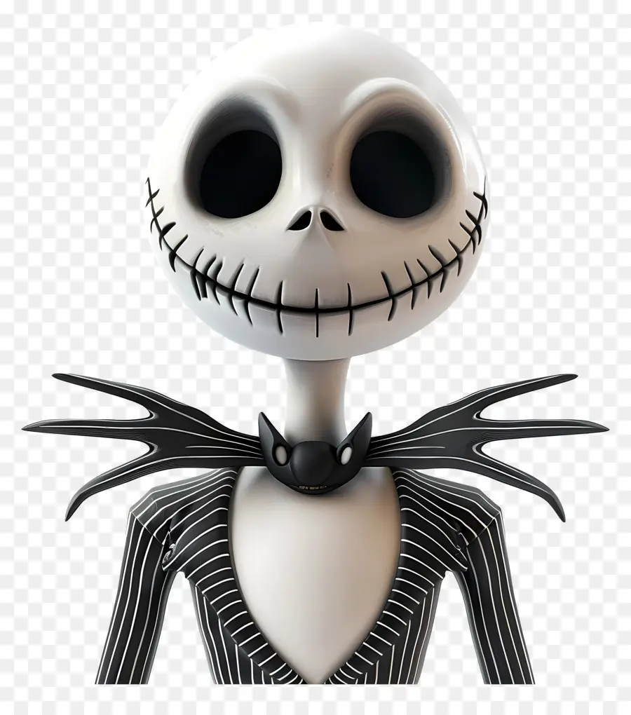 Jack Skellington，Personagem Esqueleto PNG