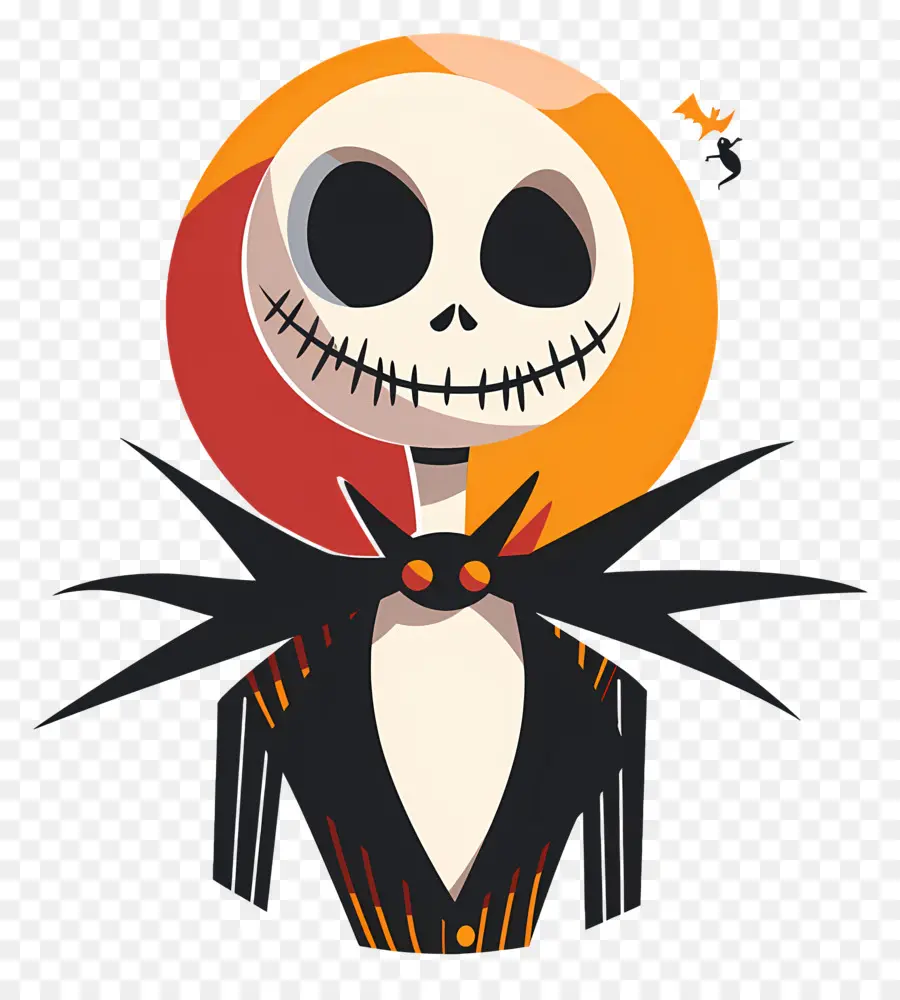 Jack Skellington，Personagem Esqueleto PNG