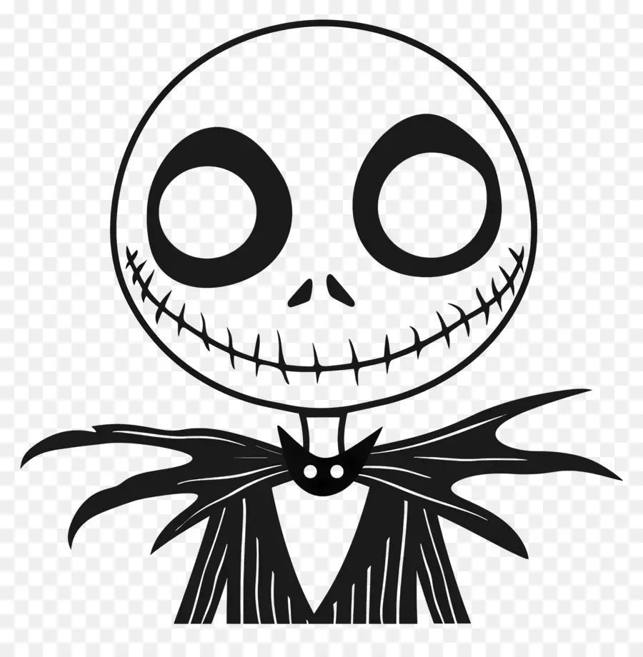 Jack Skellington，Personagem Esqueleto PNG