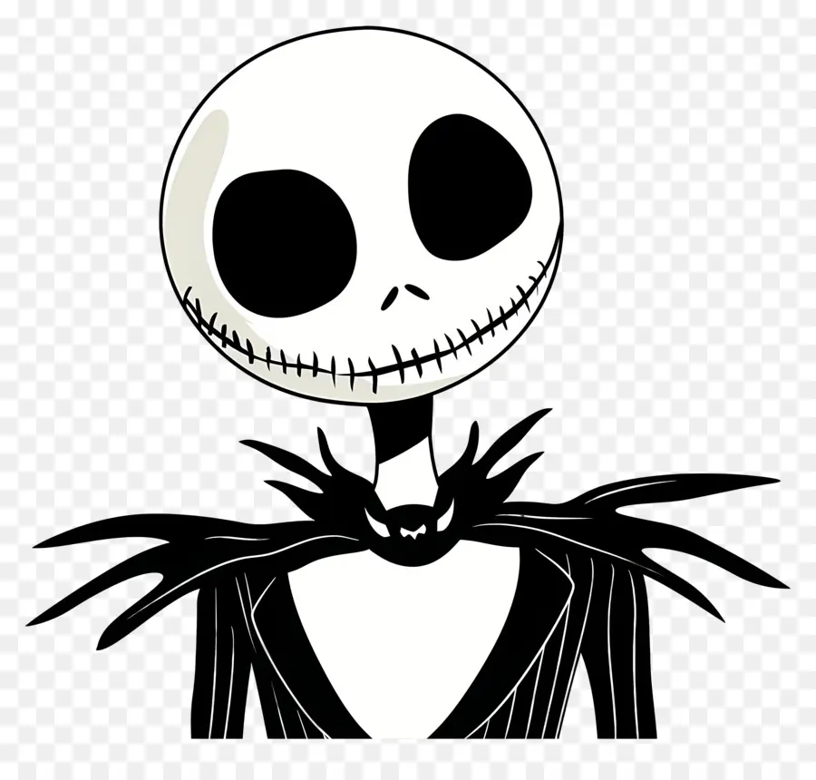 Jack Skellington，Personagem Esqueleto PNG