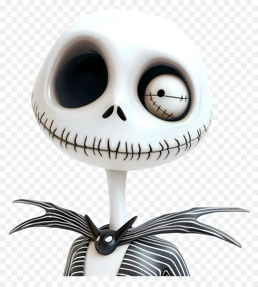 Jack Skellington，Personagem Esqueleto PNG