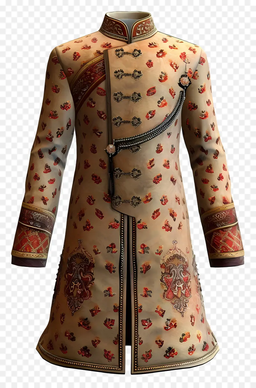 Traje Formal Indiano，Casaco Tradicional PNG