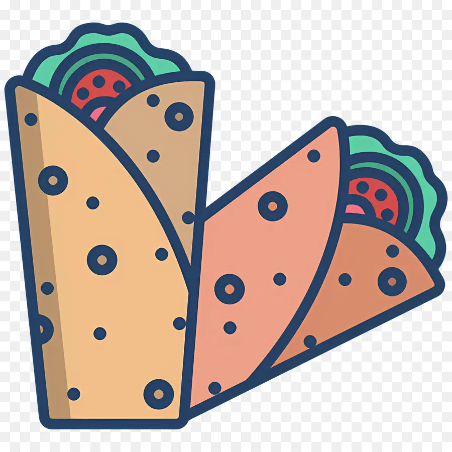 Burritos，Envoltórios PNG