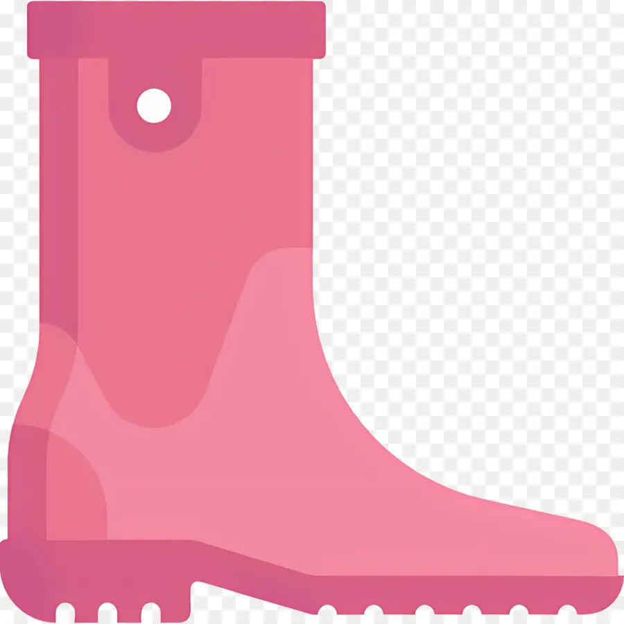 Bota De Chuva，Bota Rosa PNG