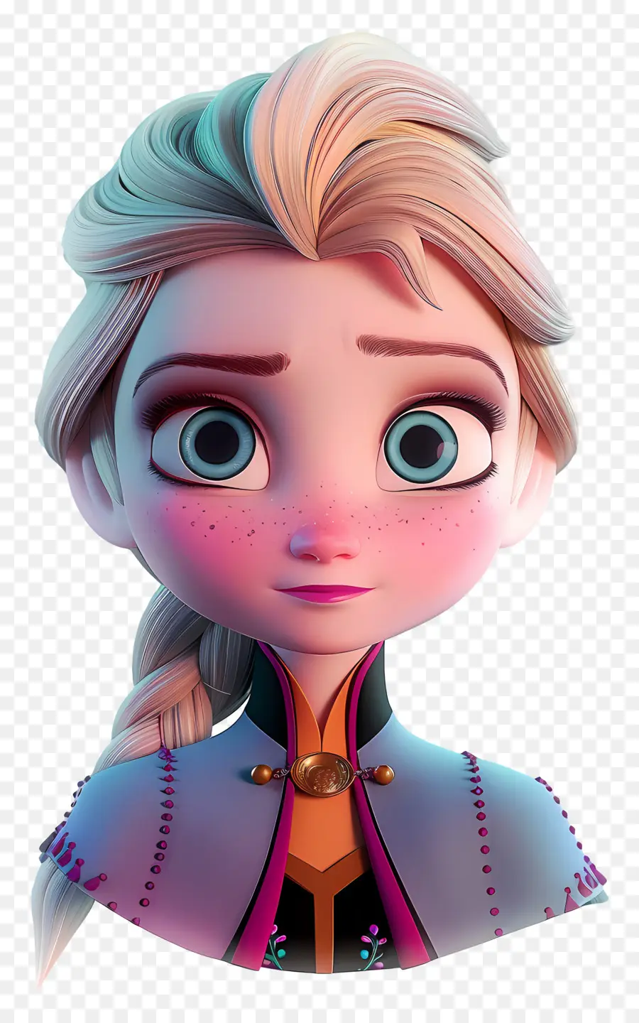 Princesa Elsa，Garota Animada PNG