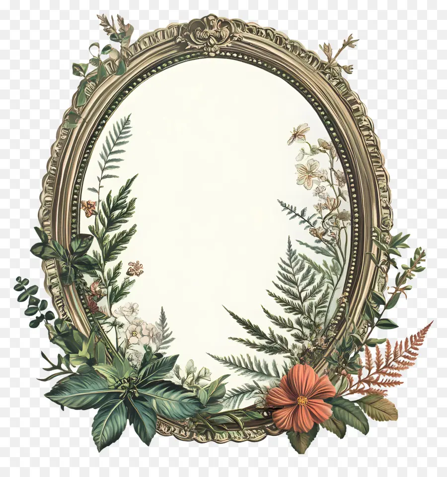 Moldura Oval Vintage，Moldura Vintage PNG