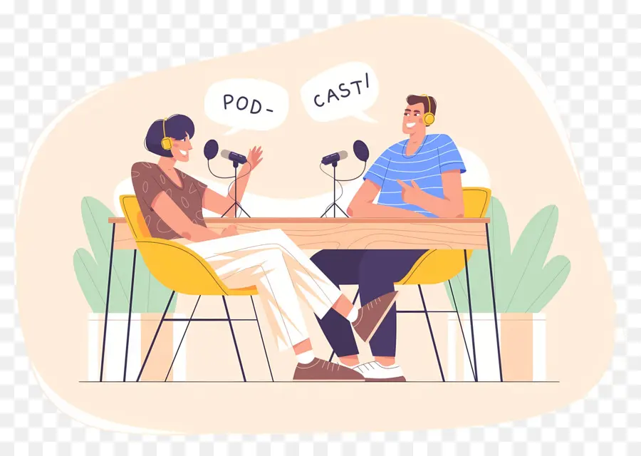 Dia Internacional Do Podcast，Apresentadores De Podcast PNG