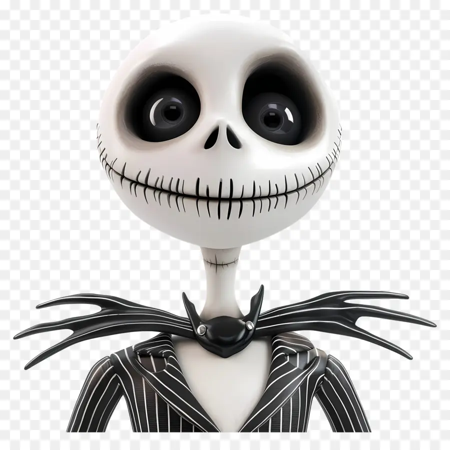 Jack Skellington，Personagem Esqueleto PNG