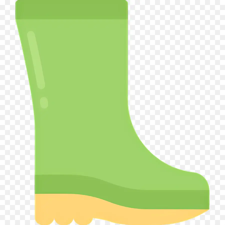 Bota De Chuva，Bota Verde PNG