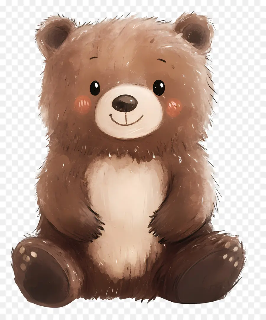 Urso Pardo，Urso Fofo PNG