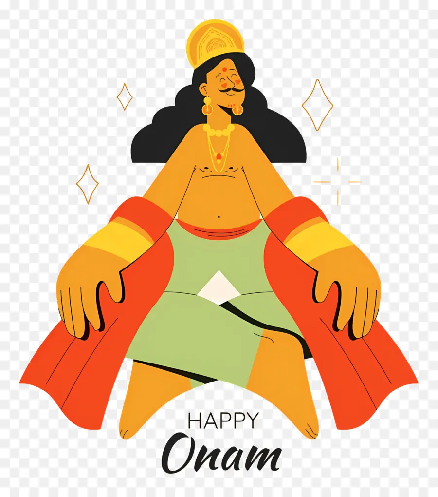 Feliz Onam，Personagem Onam PNG