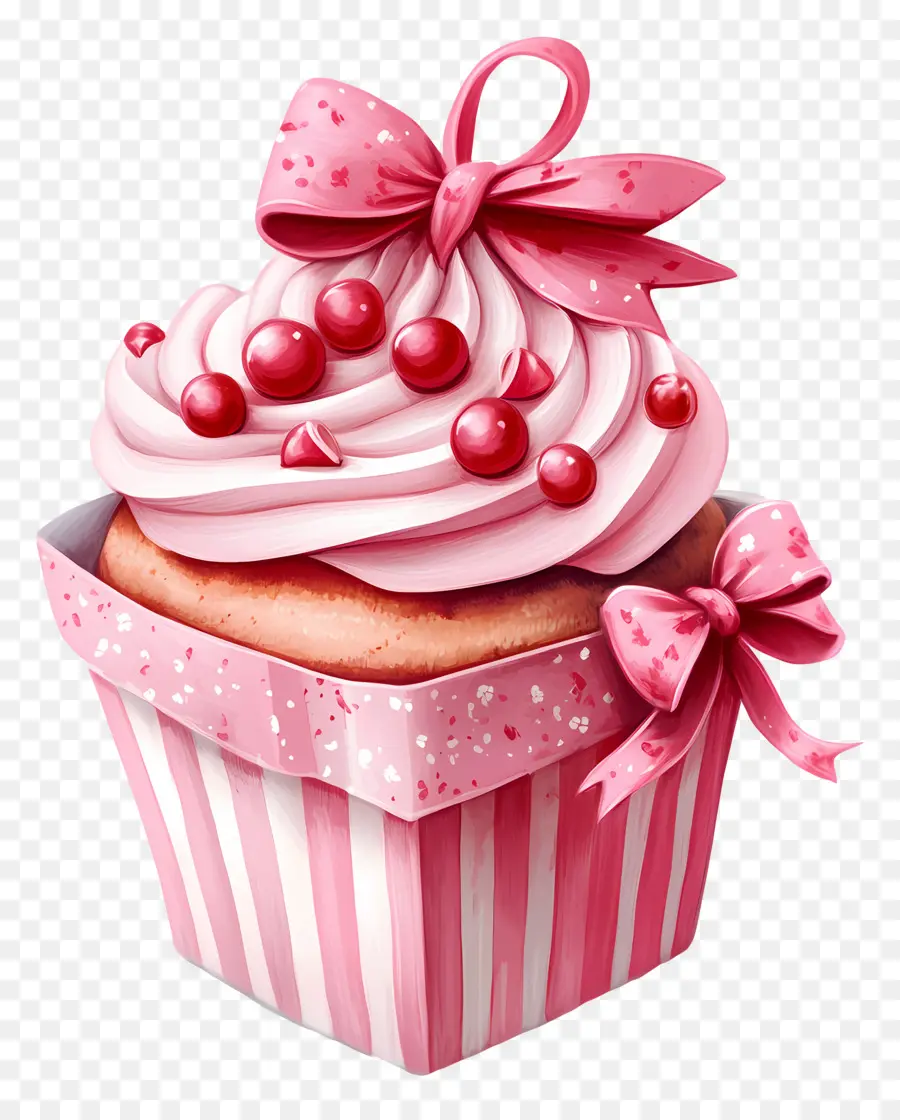 Bolinho De Aniversário，Bolinho Rosa PNG