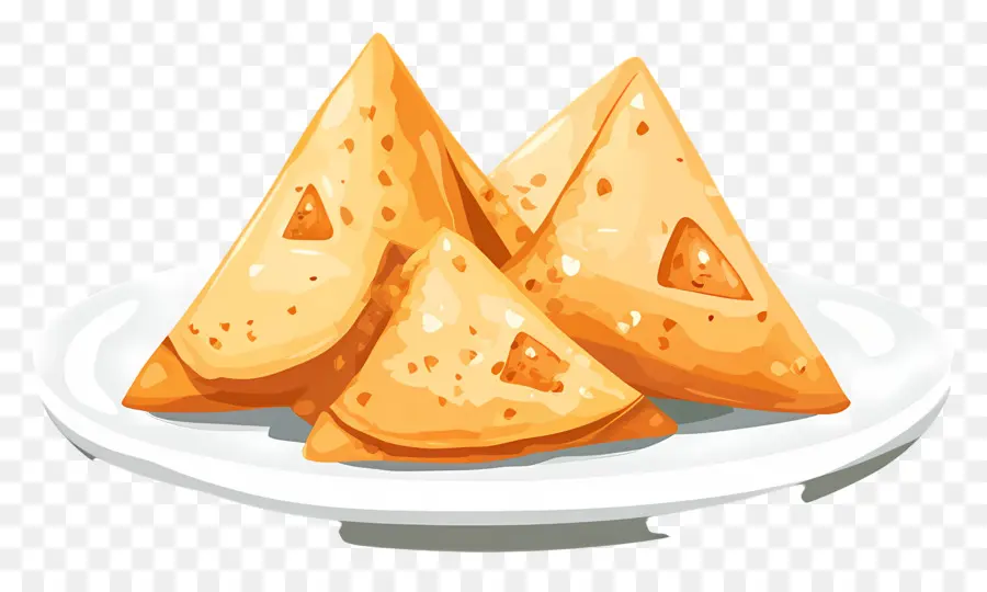 Chamuças，Nachos PNG