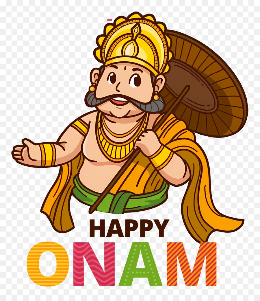 Feliz Onam，Rei Mahabali PNG