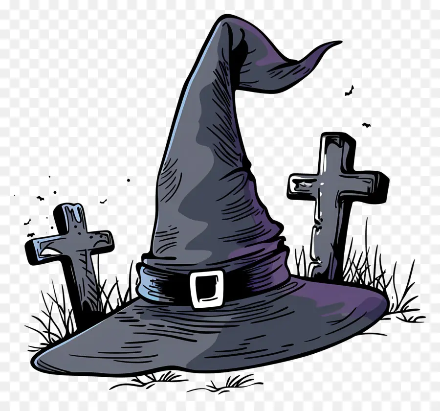 Chapéu De Bruxa De Halloween，Chapéu De Bruxa PNG