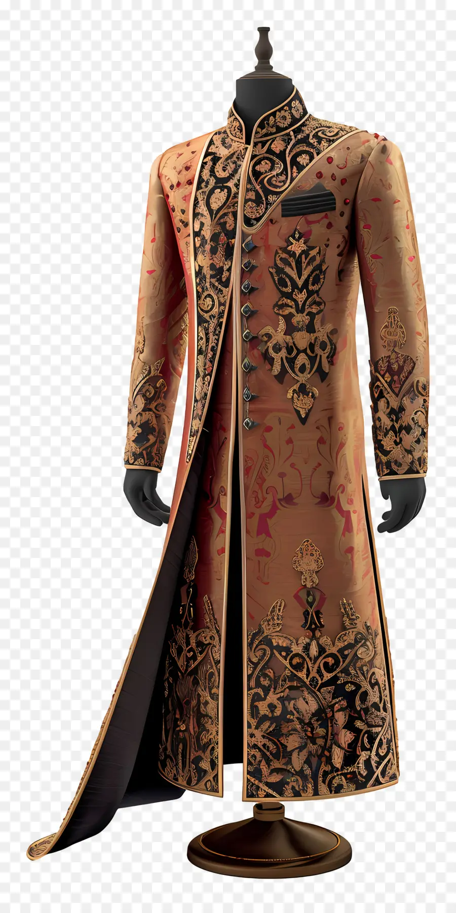 Traje Formal Indiano，Roupa Tradicional PNG