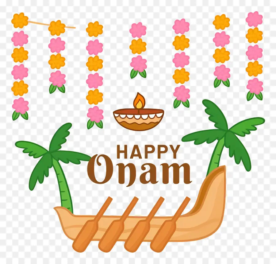 Feliz Onam，Celebração De Onam PNG